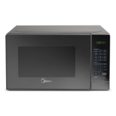 Imagem da oferta Micro-ondas Midea 20L Porta Espelhada Minuto Fácil Prata MRAE22 220V