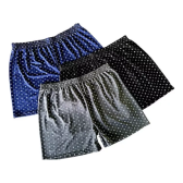 Imagem da oferta Kit 3 Cuecas Samba Canção Shorts Bermudas Pijama Dormir