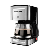 Imagem da oferta Cafeteira Elétrica Mondial Dolce Arome Vidro C-43-20X-SI 20 Xícaras 550W Preto/Inox - 110V