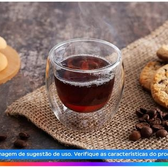 Imagem da oferta Jogo de Copos de Vidro de Café Parede Dupla 80ml 4 Peças Haus Concept Inspire