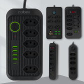 Imagem da oferta Extensão tomada Filtro de linha usb