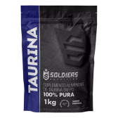 Imagem da oferta Taurina 1kg 100% Pura Em Pó Soldiers Nutrition Sabor Natural