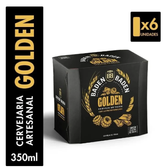 Imagem da oferta Cerveja Baden Baden Golden 350ml Pack 6 Un Cerveja Artesanal Premium Puro Malte