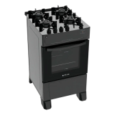 Imagem da oferta Fogão 4 Bocas À Gás Atlas Mônaco Top Glass - Preto