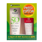 Imagem da oferta Kit Protetor Solar Fps50 Anasol Corporal 200g + Facial 50g