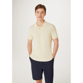 Imagem da oferta Camisa Polo Básica Masculina Em Malha Piquet Amarelo