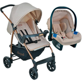 Imagem da oferta Burigotto Carrinho de Bebê com Bebê Conforto Ecco Mon Amour