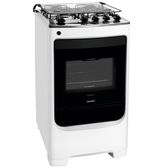 Imagem da oferta Fogão Consul 4 Bocas CFO4NAB com Mesa de Inox - Branco