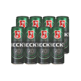 Imagem da oferta Cerveja Lager Becks Sleek lata 350ml - 8 Unidades
