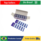 Imagem da oferta Kit com 10 Cartelas Baterias Lithium CR 2032 3V 50 unidades