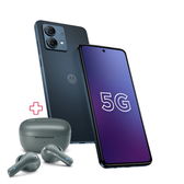 Imagem da oferta Kit Smartphone Motorola Moto G84 5G 256GB 8GB RAM Tela de 6.5 + Fone Bluetooth Moto Buds 135
