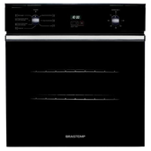 Imagem da oferta Forno de embutir elétrico Brastemp 84 litros Preto com convecção e timer touch - BOC84AE