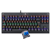 Imagem da oferta Teclado Mecânico Redragon Dark Avenger Preto Iluminação Rainbow Switch Marrom K568R