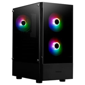 Imagem da oferta Gabinete Gamer Gamdias Talos E3 Mid Tower ARGB ATX Lateral em Vidro Temperado Preto - Talos E3