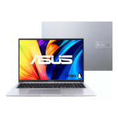 Imagem da oferta Notebook Asus Vivobook 16 i7-1355U 8GB SSD 512GB Intel UHD Graphics Tela 16" FHD Linux Keepos - X1605VA-MB742