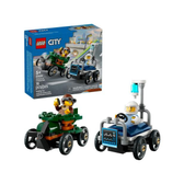 Imagem da oferta LEGO Pack de Carros de Corrida Avião vs Leito de Hospital 70 Peças - 60459