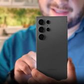 Imagem da oferta Smartphone Samsung Galaxy S24 Ultra 6,8" Galaxy AI 256GB Titânio Preto 5G 12GB RAM Câm Quádrupla 200MP + Selfie 12MP