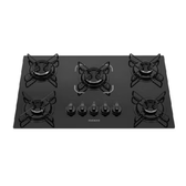 Imagem da oferta Cooktop 5 Bocas Itatiaia Essencial Vidro Temperado Gás