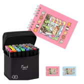 Imagem da oferta Kit Bobbie Goods + 48 Canetinhas Coloridas Pintar Diversão