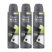 Imagem da oferta 3 Unidades Desodorante Antitranspirante Dove Men+Care Invisible Fresh 72h Aerossol 150ml