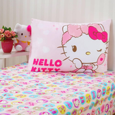 Imagem da oferta Jogo de Cama Solteiro Infantil Lençol Menina Hello Kitty 2 Peças Estampado Personagens - Com Elástico (Hello Kitty Cl