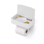 Imagem da oferta Porta Papel HigienicoLenços UmedecidosCelular Branco - 1329 - ARTHI