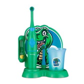 Imagem da oferta Escova Infantil Elétrica Rotacional Multi Saúde Funny Brush Fred - HC053