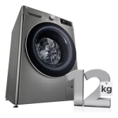 Imagem da oferta Lava e Seca LG Smart VC4 12kg Inox Look com Inteligência Artificial AIDD