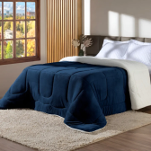 Imagem da oferta Cobertor Queen Sherpa Casal Size Grosso Dupla Face Lã Manta