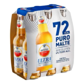 Imagem da oferta Pack Cerveja Amstel Puro Malteloira 275ml - 6 Unidades