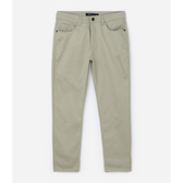 Imagem da oferta Calça Slim Cropped em Sarja com Bolsos