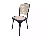 Imagem da oferta Cadeira Amis Rattan Design Estilo Palha para Sala de Jantar