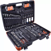 Imagem da oferta Gedore Robust Jogo De Ferramentas Oficina Master Maleta 178 Itens cor preto e laranja