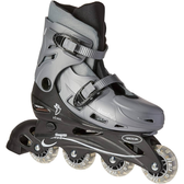 Imagem da oferta Patins 4 Rodas Ajustáveis Fenix Prata