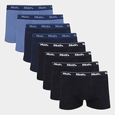Imagem da oferta Kit Cueca Boxer Mash Cotton Masculina 8 Peças