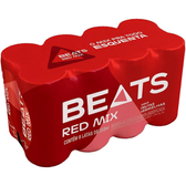 Imagem da oferta Pack de Beats Red Mix 269ml Lata Caixa 8 Unidades
