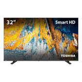 Imagem da oferta Smart TV DLED 32 HD Toshiba 32V35L VIDAA 2 HDMI 2 USB Wi-fi - TB016M