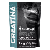 Imagem da oferta Creatina Monohidratada 1Kg 100% Pura Soldiers Nutrition Sem sabor