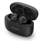 Imagem da oferta Fone De Ouvido Sem Fio Tws Philips TAT1109BK/00 Na Cor Preto Com Bluetooth Microfone Tecnologia Ipx4