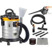 Imagem da oferta Aspirador Pó E Água Wap Gtw Inox 25l 2000w Com Bico Extrator