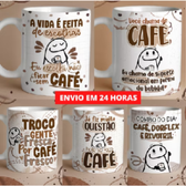 Imagem da oferta Caneca De Porcelana Personalizada Xícara Com Frases Engraçadas
