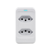 Imagem da oferta Dispositivo de Proteção Elétrica com 2 Tomadas Branco - Intelbras - EPS 302