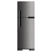 Imagem da oferta Geladeira Duplex Brastemp 375 Litros Frost Free Inox BRM44HK - 220V