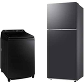 Imagem da oferta Samsung Combo Lavadora Smart Digital Inverter WA17CG Black 17kg 127V + Geladeira Samsung TMF RT38DG6120B1FZ SmartThings