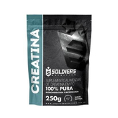 Imagem da oferta Creatina Monohidratada 250g - 100% Pura Importada - Soldiers Nutrition