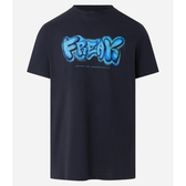 Imagem da oferta Camiseta Comfort em Meia Malha com Lettering Freak