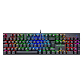 Imagem da oferta Teclado Gamer Mecânico RGB Switch Red USB Preto ABNT2 Mamba Viper Pro Gamer