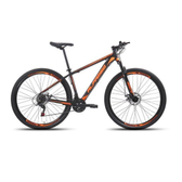 Imagem da oferta Bicicleta Aro 29 Aluminio Alfameq Atx Freio A Disco 21 Marchas Shimano - Preto+Laranja