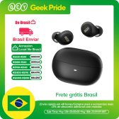 Imagem da oferta QCY-HT07 ANC Fones De Ouvido Sem Fio Auscultadores HiFi Cancelamento de Ruído Earbuds TWS 6 Microfone Chama