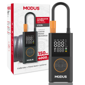 Imagem da oferta Compressor De Ar Portatil,Bomba De Ar Encher Pneu Sem Fio,150 PSI Com Calibrador De Pneus E Luz De Emergência LED